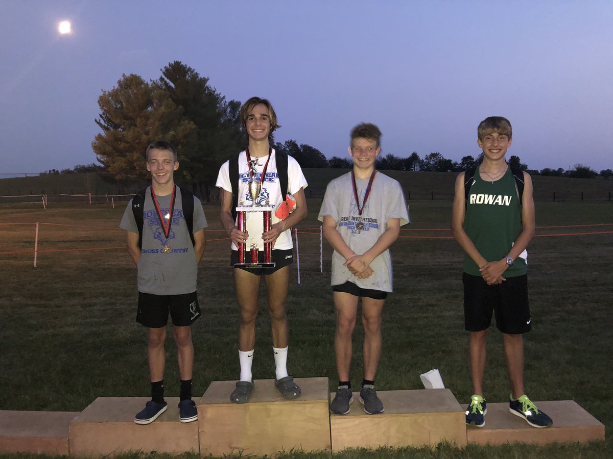 Congratulations to the Vikings as they take 2nd place at the GRC Run for the Water Barrel meet while they were missing 4 runners! #greenmachine