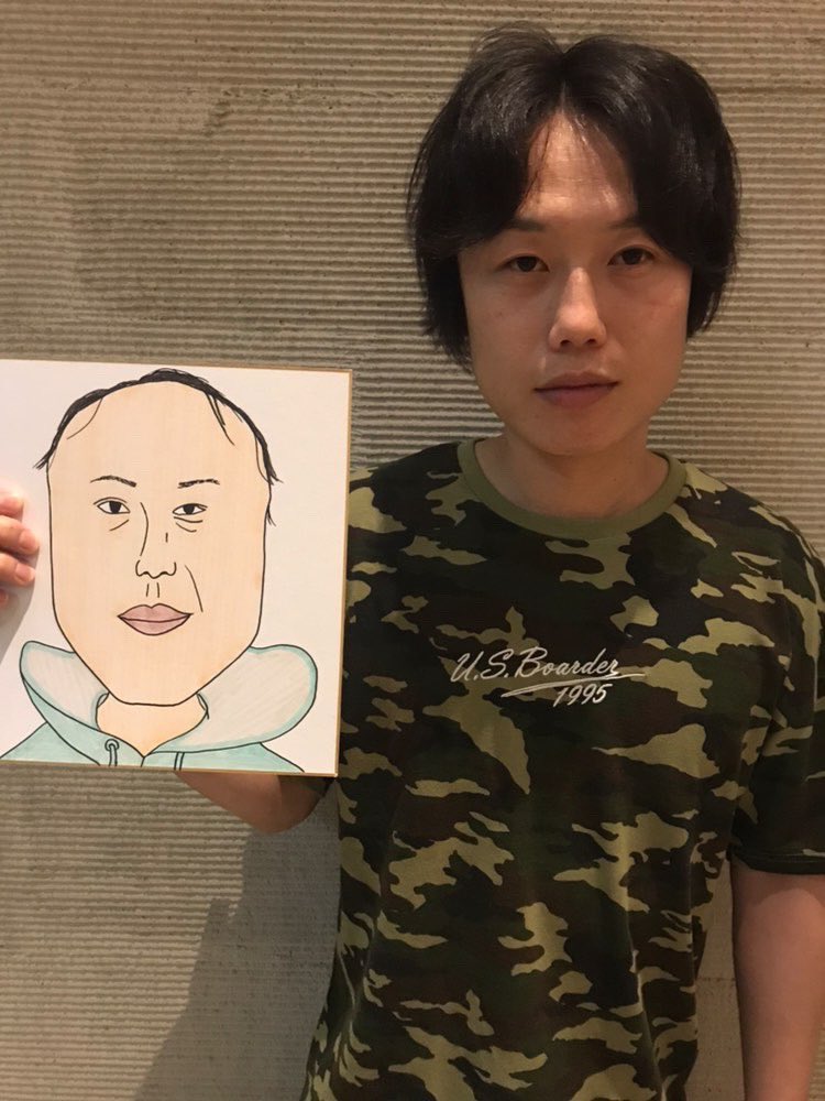 さえない似顔絵47】 見取り図 リリーさん #さえない似顔絵