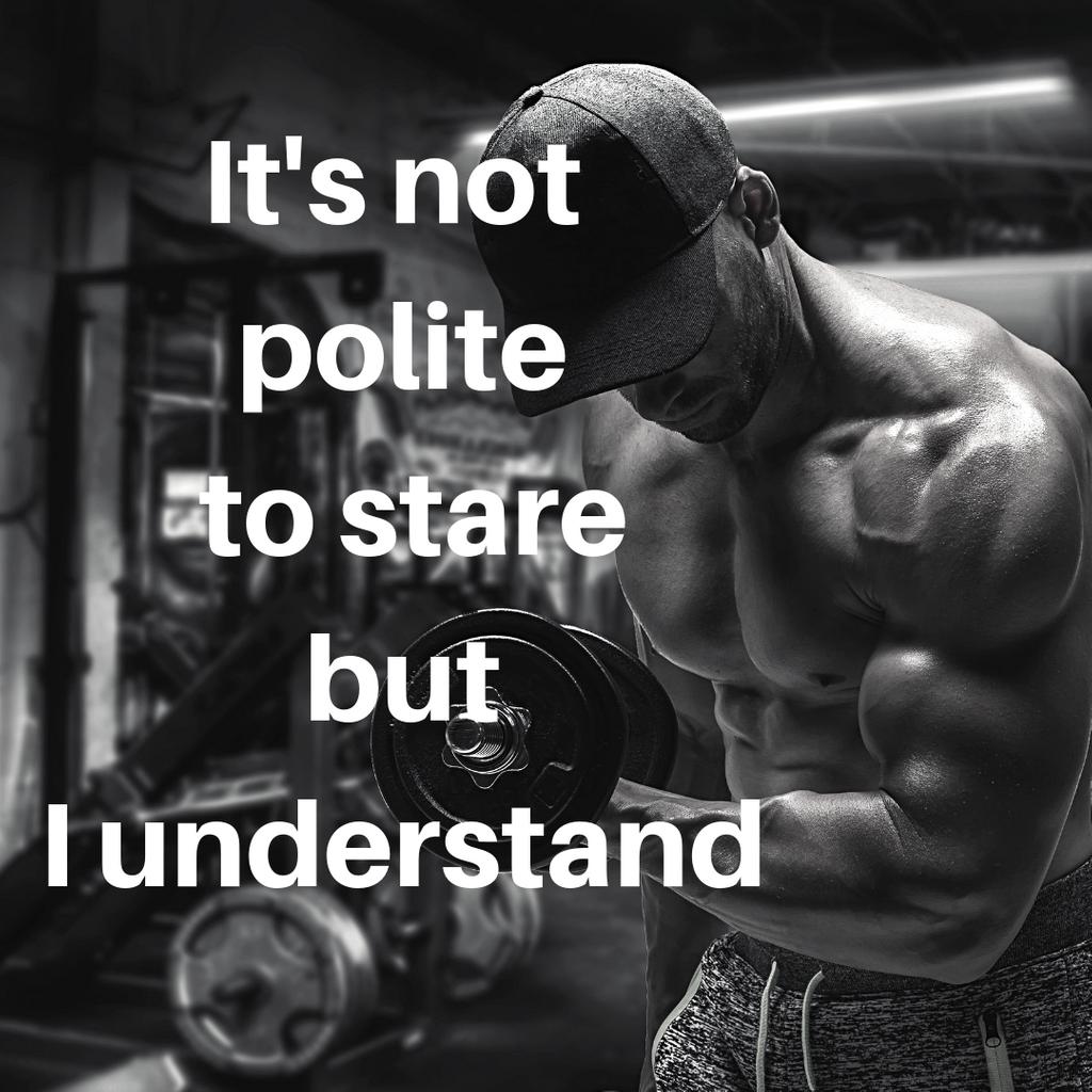 FSSeries's tweet photo. Staring at yourself in the mirror isn't impolite though! Let's get to work on this #weightwednesday and get our own stare worthy physique. 💪 https://t.co/mxDxJ3xg8Q