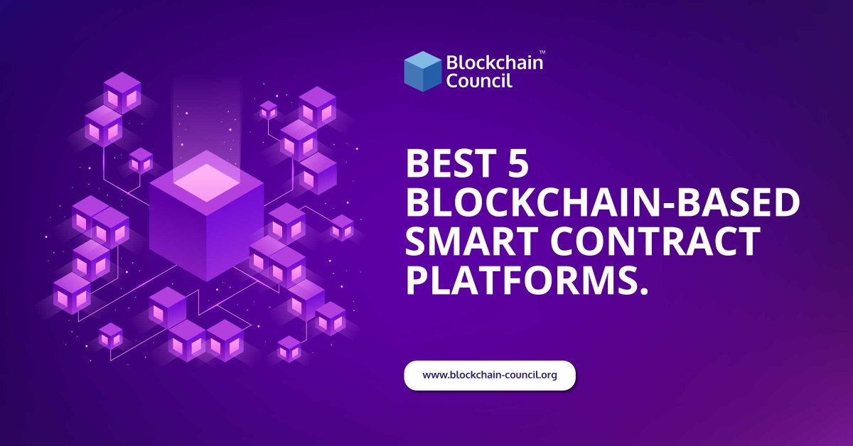 toshblocks's tweet photo. Irrespective of whether you are a beginner or an advanced learner, this article will prove to be useful to you as it will throw light on the current top 5 blockchain-based smart contract platforms. https://t.co/i2gHwYZrDX

#SmartContracts #BestSmartContracts https://t.co/41TVEYjzu5