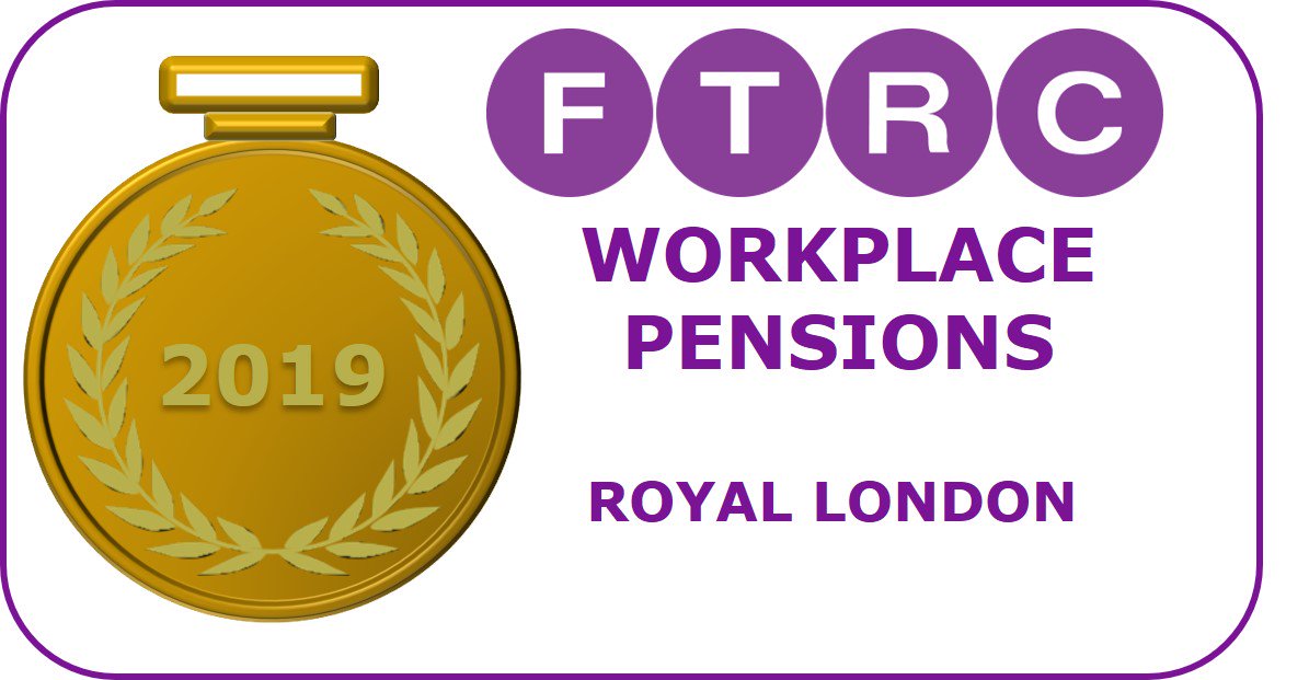FtrcRatings's tweet photo. Congratulation to @RoyalLondon for gaining gold again this this years #WorkplacePension ratings! 

Check out the full 2019 ratings and awards at https://t.co/Xf6N2iIrBq #pension #FTRCratings #workplacesavings #AE #gold #retirement # https://t.co/Ur9NekrXNT