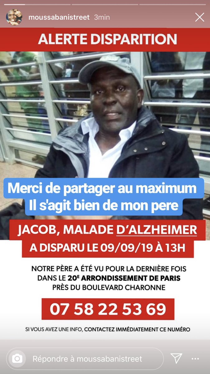 Le papa de notre frère <a href="/MoussaIbnYacoub/">Moussa Ibn Yacoub</a> est disparu. 

Relayez Bâraka Llahu fikum !