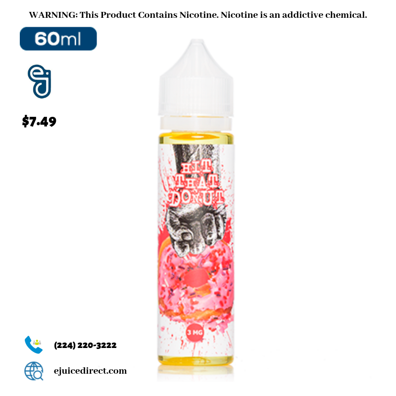 BVapeJuiceDeals's tweet photo. Hit That Donut by Hit That Juice Strawberry Frosted Donut is a golden brown doughy pastry with strawberry frosting vape juice flavor.
Pick your vape juice deals π π https://t.co/snWmRdz0Of
Share Through & Help Us To Spread!
#VapeJuiceDeals #enjoyvapelife #EjuiceDeals https://t.co/Fv1GKYG7ur