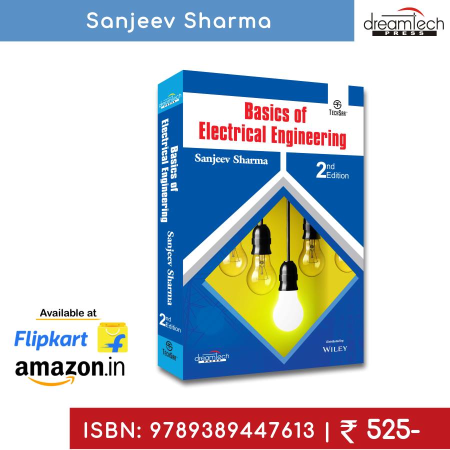 dtechpress's tweet image. New Release:
&quot;Basics of Electrical Engineering, 2nd Ed&quot;
The book provides theory concerned with a large number of numerical problems. Questions related to the topic at the end of each chapter..Read More: bit.ly/2lHBlos

#DReamtechPress #BasicElectricalEngineering