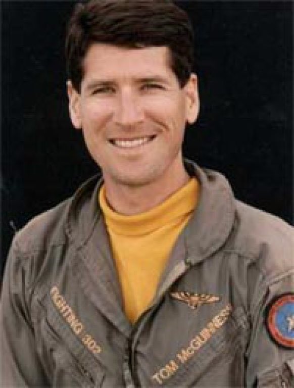 Flight 11There was First Officer Thomas McGuinness. He flew F-14 Tomcats in the Navy & was a 12 year vet with American Airlines. He was a community & family man..