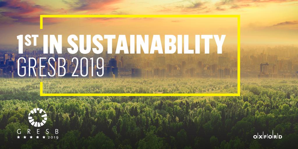 OxfordPropGroup's tweet photo. Oxford has once again been ranked #1 by @GRESB in the #NorthAmerica Diversified Office/Retail Category. That’s 6 out of the last 7 years Oxford has held onto the position! #Sustainability is a part of our commitment to our customers and the planet, and it is #TheOxfordWay. https://t.co/n8XkcqxBZy