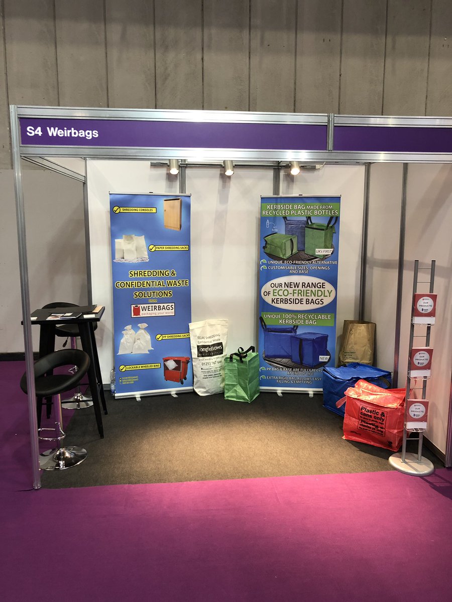Come along to stand S4 <a href="/RWM_Exhibition/">RWM Expo 2026</a> to talk to us about our new kerbside collection bag made from 100% recycled plastic bottles!