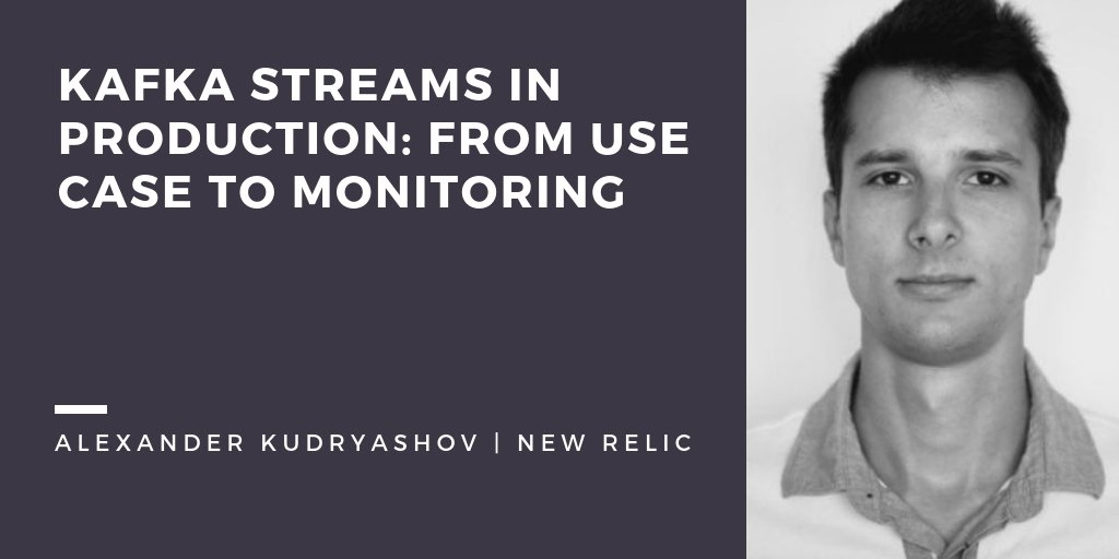 DataCouncilAI's tweet image. #DataCouncil Barcelona '19 Speaker Announcement: Alexander Kudryashov from @newrelic will be speaking at our upcoming event. Learn more about his talk here bit.ly/34BHdBD #kafka #kafkastream #datascience