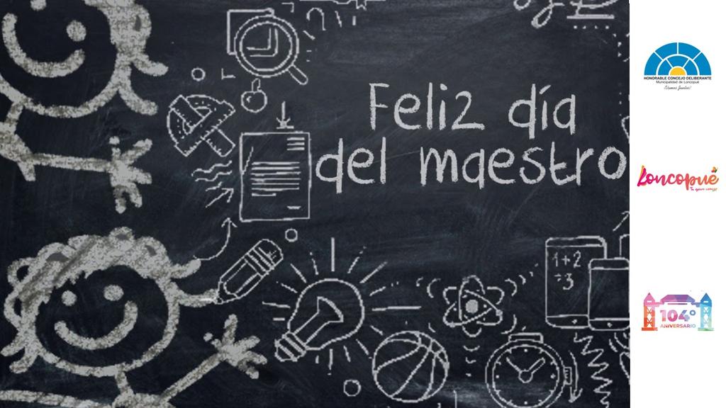 HCD_Loncopue's tweet photo. Feliz Día del Maestro y Maestra

Todos tenemos en el recuerdo a ese maestro y maestra que nos hizo aprender de la vida a él, ella y a todos los docentes, que con empeño y dedicación cuidan y educan a quien son el futuro de nuestro país. 
Hacemos llegar nuestro afectuoso saludo. https://t.co/TXzAKtdryq