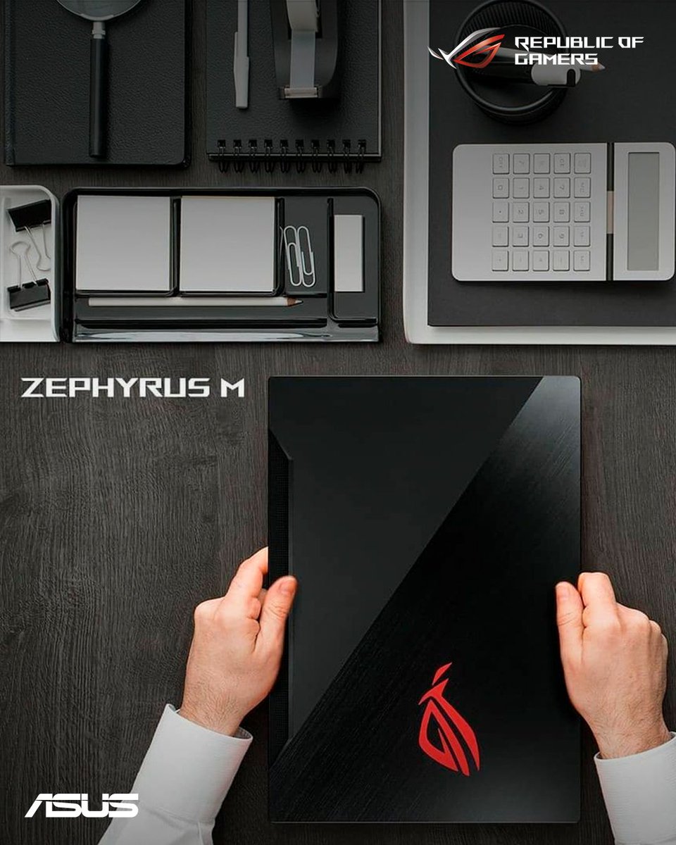 ASUSROGES's tweet photo. Rendimiento, portabilidad y velocidad en perfecto equilibro en tu #ZephyrusM. #AsusROG #ROG #Zephyrus https://t.co/4FgumJTK5Q