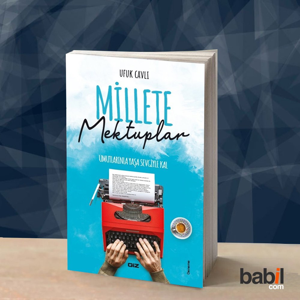 Bırak dalıyla, yaprağıyla ve toprağıyla yaşasın, zamanı gelince solar nasılsa. Dünü kaçırdın, yarın çok geç. Sen en iyisi bir bilet al ve yaşamaya devam et. Kitabı almak için🚀babil.com/millete-mektup…

#MilleteMektuplar, #UfukCavlı, #GizKitap.