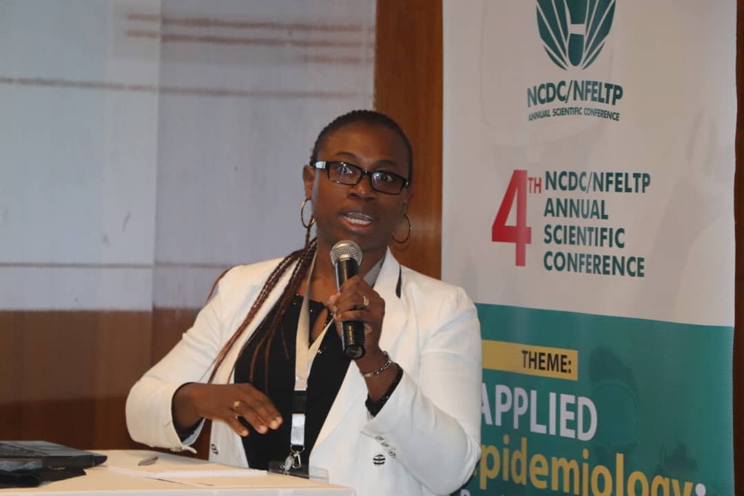 “In addition to a real-time software ‘#tatafo’, to monitor online trends of diseases, NCDC ‘Event Based Surveillance (EBS) system’ comprises a toll-free call center to manage public enquiries” 

<a href="/AdachiomaC/">adachioma chinonso</a> presenting on the NCDC ‘EBS System’ co-managed by NCDC &amp; <a href="/Georgetown/">Georgetown University</a> Uni