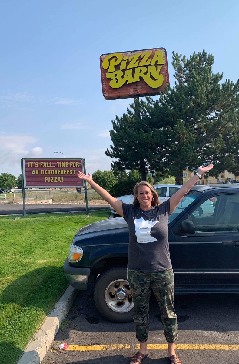 ptown_pizzabarn's tweet image. #pizzabarndoesNV thank you Jen Erickson for not only representing the Pizza Barn in Nevada, but stumbling across this little place in Elko, NV.  How ironic!  I would like to claim we’ve expanded nationally, but that’s not the case (yet)! 😉 #samename #brilliant