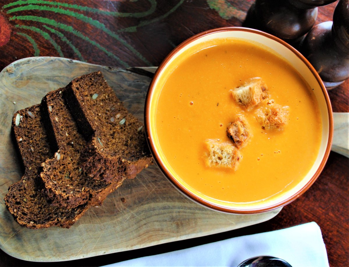 Today's soup special is Tomato, carrot & cauliflower. You'll just have to try one every day to decide on your favourite! #WednesdayThoughts