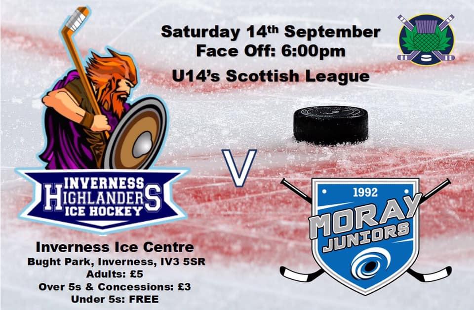 Inverness Highlanders IHC welcome Moray Juniors IHC for there first home match of the Scottish U14s league