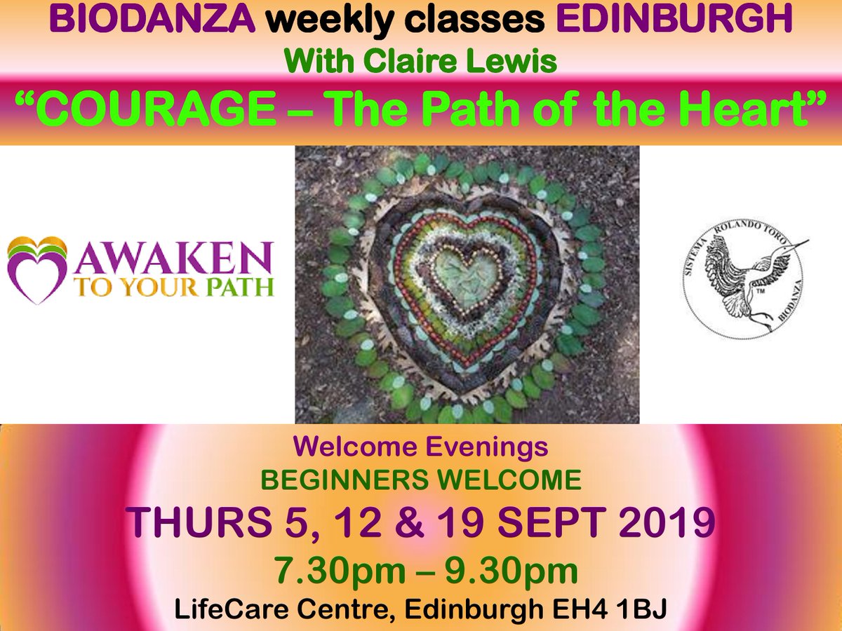 BiodanzaDublin's tweet photo. Biodanza in Edinburgh Weekly Classes
Welcoming you on 12th &amp; 19th September

#Discover #Dance #community #LifeGoals #JOY https://t.co/BKqEcFJK9P
