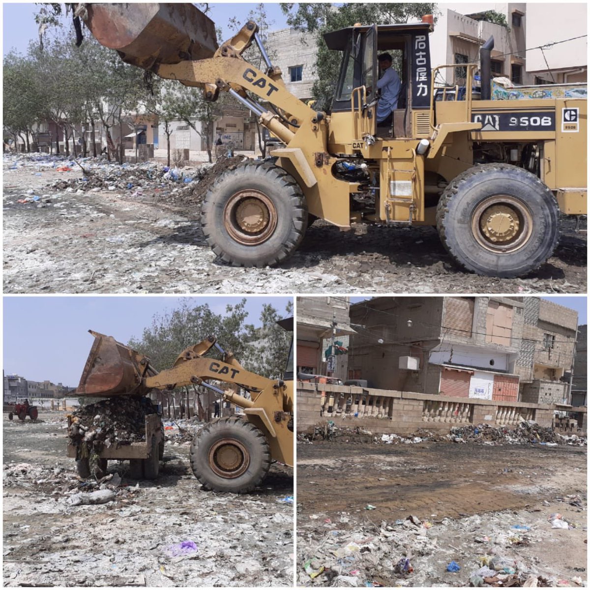 After successful clean up of major Nalas in #Karachi now team ⁦<a href="/AliHZaidiPTI/">Ali Haider Zaidi</a>⁩ has started second phase of #LetsCleanKHI along with FWO and local residents of Karachi. ⁦<a href="/ImranKhanPTI/">Imran Khan</a>⁩ ⁦<a href="/PTIofficial/">PTI</a>⁩