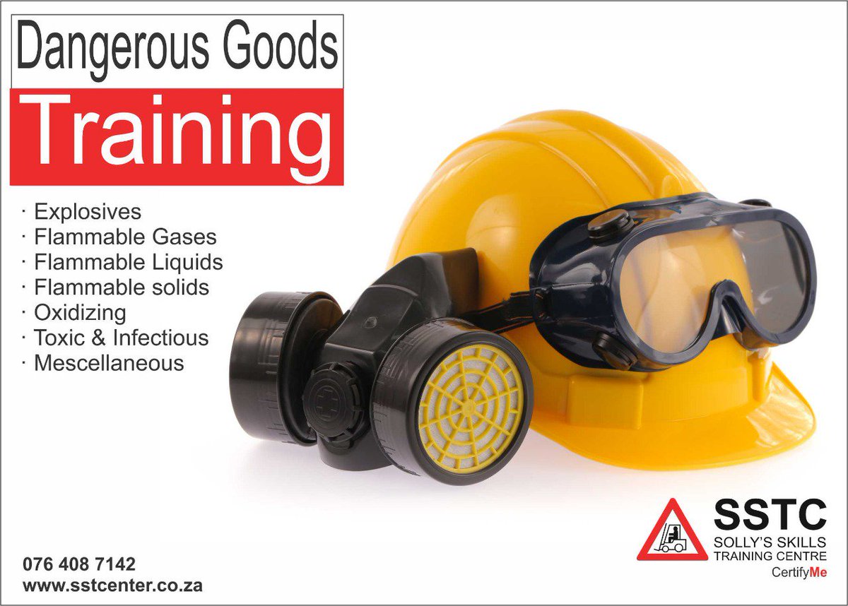 SSTrainCentre's tweet image. Each hazardous chemical and material come with there own side effects and potential damage.
sstcenter.co.za
#SSTC #trainingcourses #basicfirefighting #Reachtrucks #Powerpallettrucks #mobilecranes #forklifttraining #overheadcranes #Gauteng #forklift #forklifts #excavator