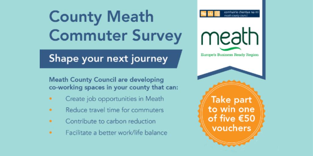 meathcoco's tweet image. Meath - Make Your Voice Heard Above The Traffic - Commuter Survey

Meath CoCo has launched a Commuter Survey to get up to date figures on habits of commuters in the County that could have a far-reaching &amp;amp; positive effect.

Further info at:
bit.ly/34f2Ebm

@MakeItMeath