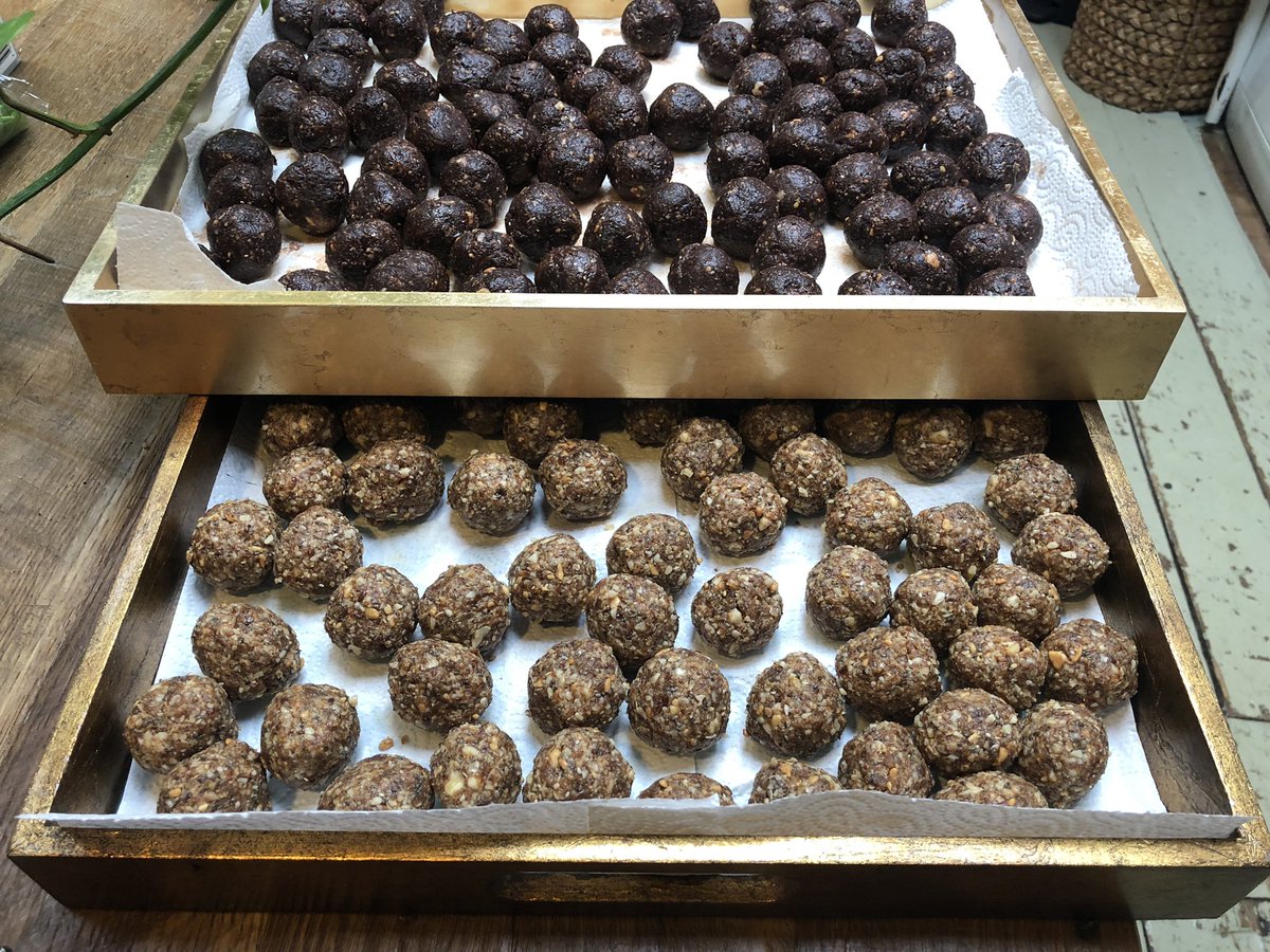 red_radish's tweet photo. Half way through the biggest film we’ve worked on so far it’s time to roll out the energy! #Netflix #energyballs #filmcatering #WarnerBros #Catering #crew #peasandlove https://t.co/Jc3CPsRzBy