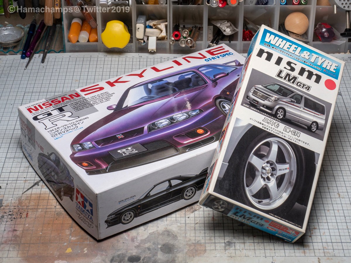 タミヤ『スカイラインR33GT-R Vスペック』の製作記録 - Togetter