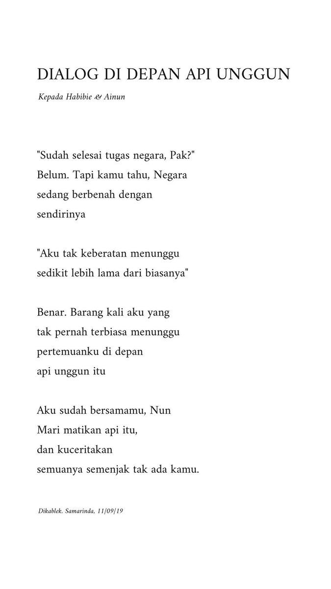 andddikapratama's tweet photo. Terima kasih, Pak Habibie. Silakan bertemu Ainun sekarang, Negara akan berbenah dengan sendirinya. #bjhabibie https://t.co/yRnmkjBT3Q