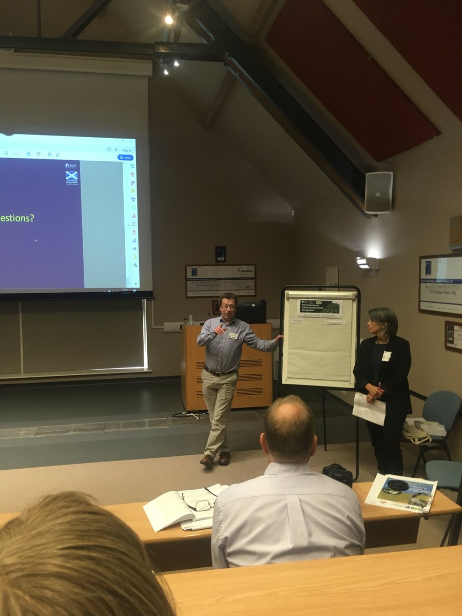 spudsndugs's tweet photo. David Kenyon from @ScotGovSASA talking about potential #trapcrops to manage #pcn in cooler climates @aab_nematology @AABiologists 5th symposium of pcn management @HarperAdamsUni https://t.co/IQOvtdnjGl