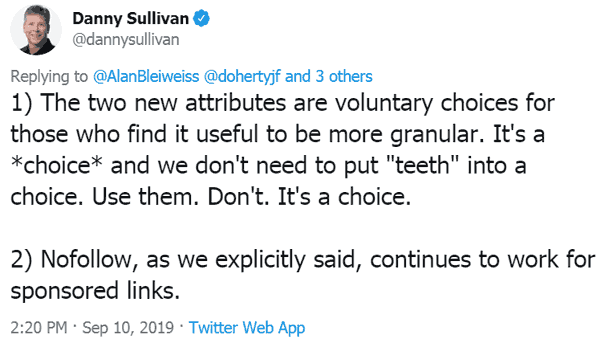 jonathans2cents's tweet photo. Potentially important shake-up: Google Nofollow Links Ranking Change - How it Affects SEO - Search Engine Journal https://t.co/Cy0h75IaZd https://t.co/SBpCeQmjqc