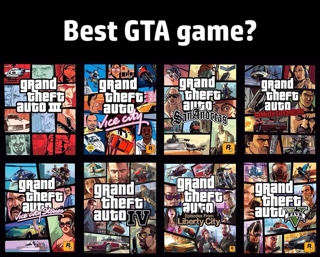 Shady2K on X: Your top 5? 1.) San Andreas 2.) GTA IV 3.) GTA Vice