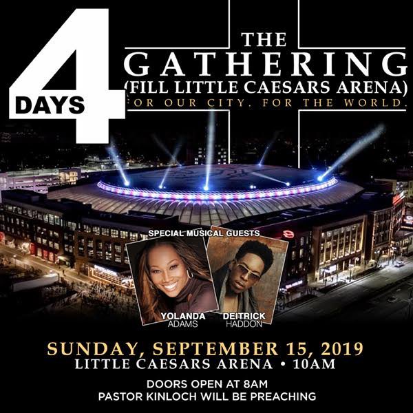 TriumphDetroit's tweet photo. On Sunday, September 15th at 10AM at Little Caesars Arena, weโre gathering for our city and for our world! Who are you bringing with you? #TheAwakening #TriumphChurch #TriumphChurch https://t.co/Xb63X5e0qm