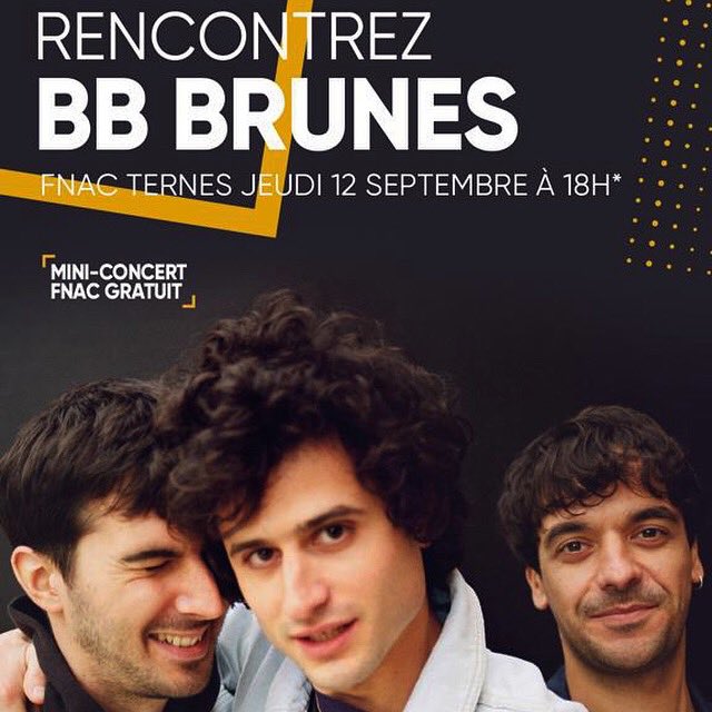 On se voit demain à 18h (Jeudi) à la <a href="/Fnac/">Fnac</a> des Ternes (Paris 17). Pour celles et ceux qui ne connaissent pas encore les chansons par coeur ❤️, le lien est dans la bio.