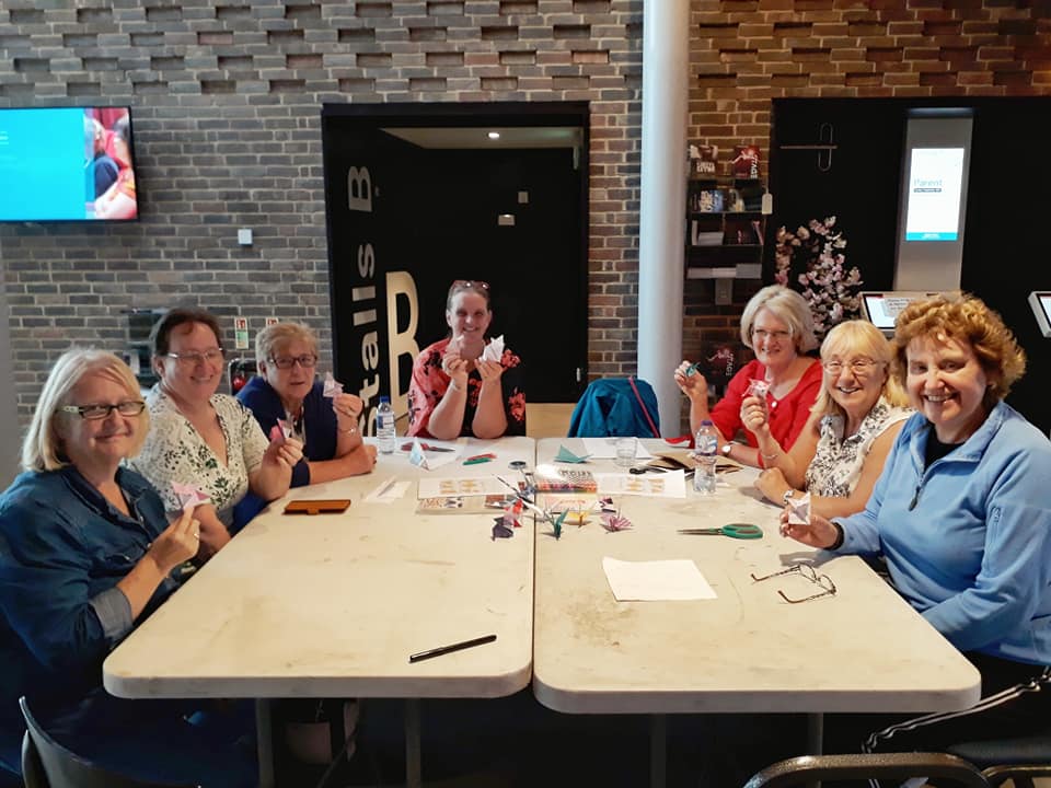 Wonderful, very friendly group is meeting every Wed from 2-4pm at Story House to  chat, practice mindfulness and craft. Still chance to join,free till 25th September! If you are in a need of good company of ladies 50+ young, book here  storyhouse.com/event/womens-m…; @lovebrightlife