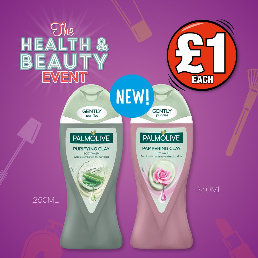 Get that spa feeling with new Palmolive purifying clay body wash 🛀