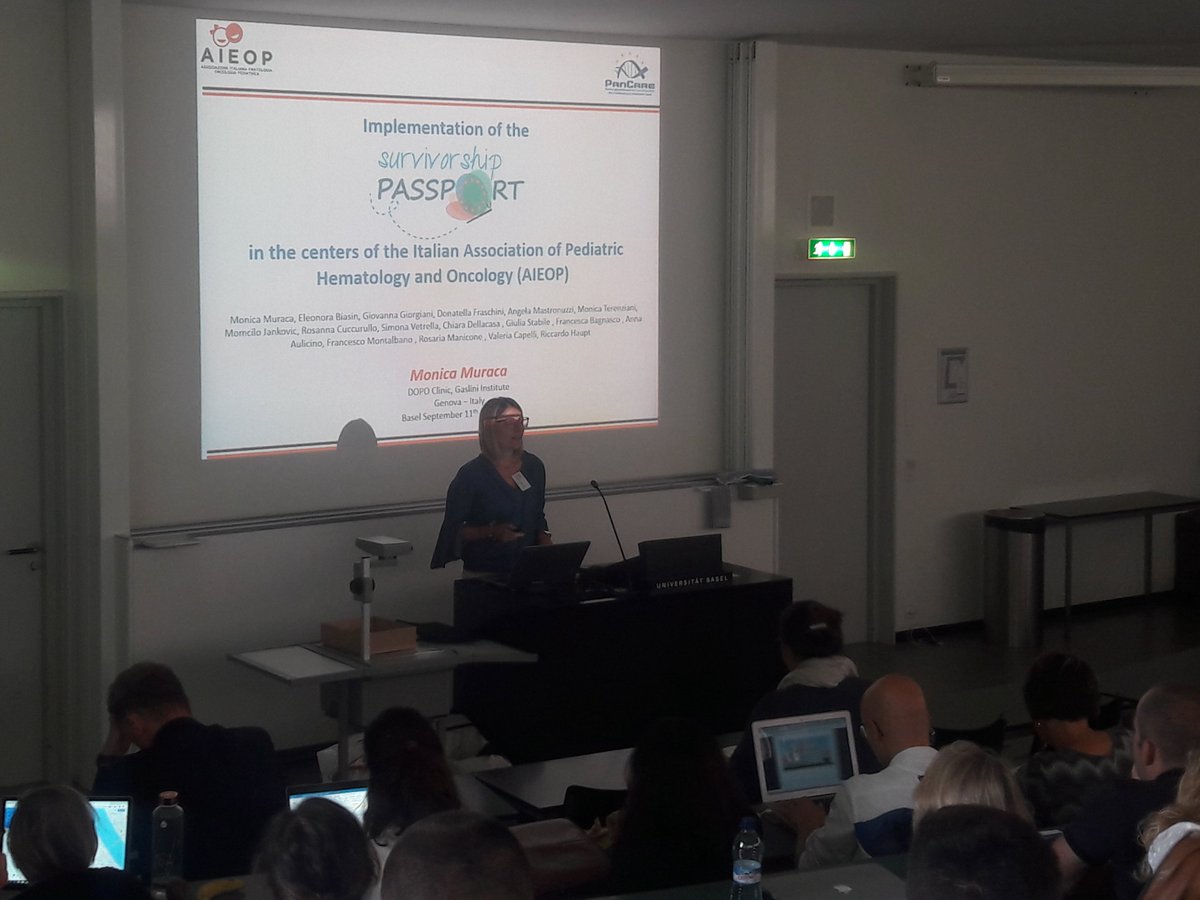 PanCare (@pancarenetwork) on Twitter photo Monica Muraca on the success of #SurvivorshipPassport implementation in Italy <a href="/SIOPEurope/">SIOPE 🎗️</a> <a href="/cci_europe/">CCI Europe 🎗️</a>
<a href="/cci_survivors/">CCI Survivors Network</a> #PanCareBasel2019 #SurPass #ERNPaedCan #PanCareFollowUp <a href="/PanCareFollowUp/">PanCareFollowUp</a> Monica Muraca on the success of #SurvivorshipPassport implementation in Italy <a href="/SIOPEurope/">SIOPE 🎗️</a> <a href="/cci_europe/">CCI Europe 🎗️</a>
<a href="/cci_survivors/">CCI Survivors Network</a> #PanCareBasel2019 #SurPass #ERNPaedCan #PanCareFollowUp <a href="/PanCareFollowUp/">PanCareFollowUp</a>