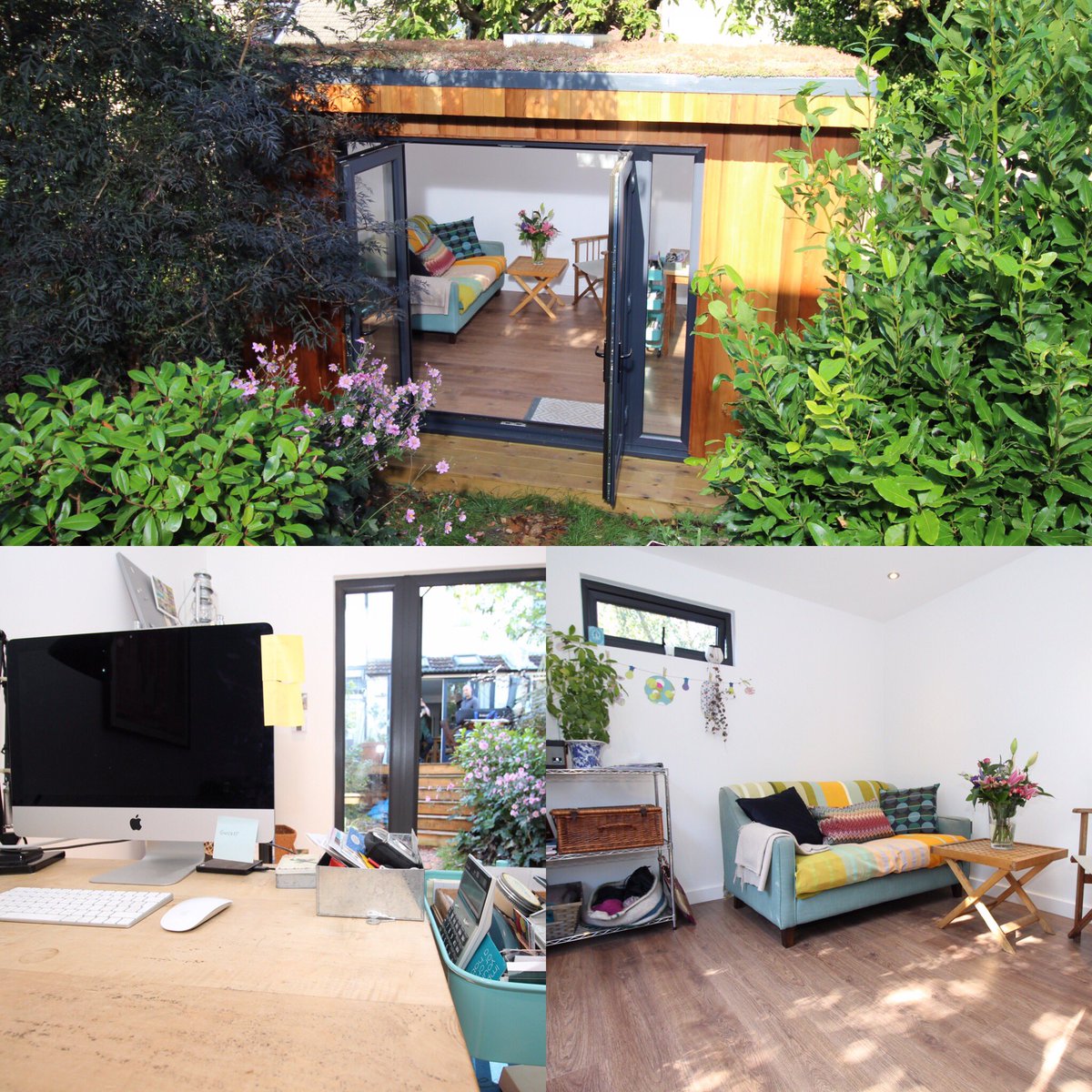 Terraced house? No access? No problem! Our bespoke designs can be built almost anywhere. For more about this project click here timberrooms.co.uk/single-post/20… #bespoke #gardenroom #designandbuild #brighton #sussex #WorkFromHome #homeoffice #extraspace