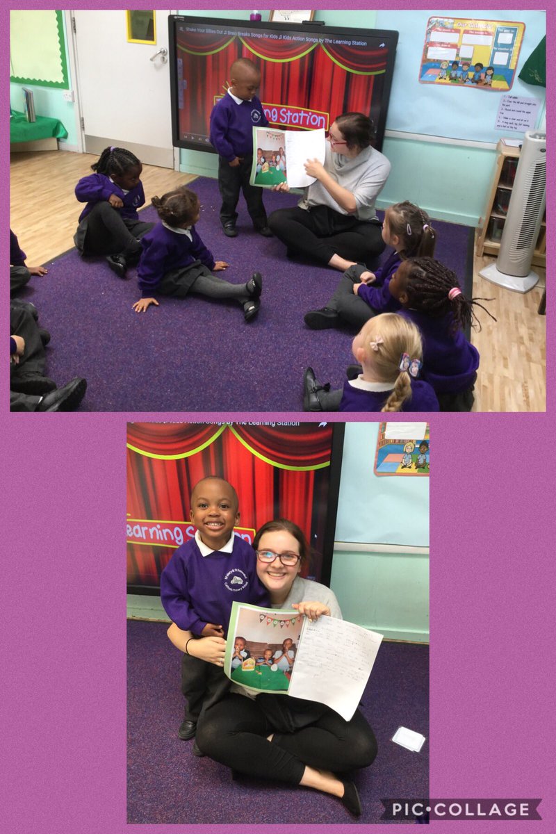 StMaryStBen's tweet photo. EYFS nursery telling all the children about the special prayers i have shared with my family when taking home the nursery prayer bag #prayersathome https://t.co/26UmEW9IRw