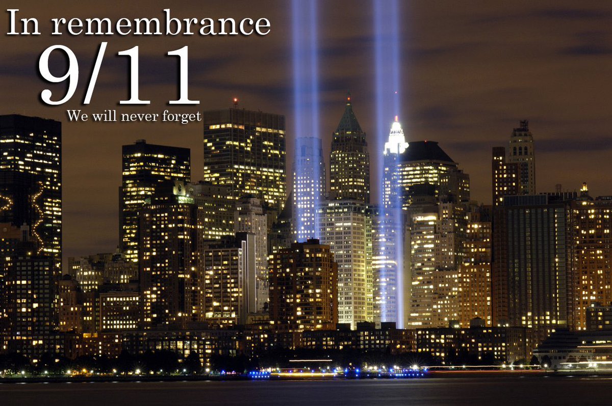 BraintreePolice's tweet photo. 18 years have passed. We will never forget....#September11 #NYFD #NYPD #WorldTradeCenter #NeverForgotten #911Anniversary https://t.co/iA8OWtgcvR