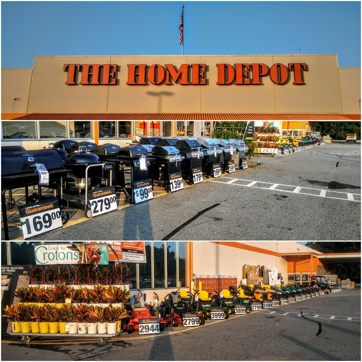 edwardjroman's tweet photo. @homedepot1764 
Good morning team looks like another beautiful day. It's good to be orange!! https://t.co/AthfD7B5iC