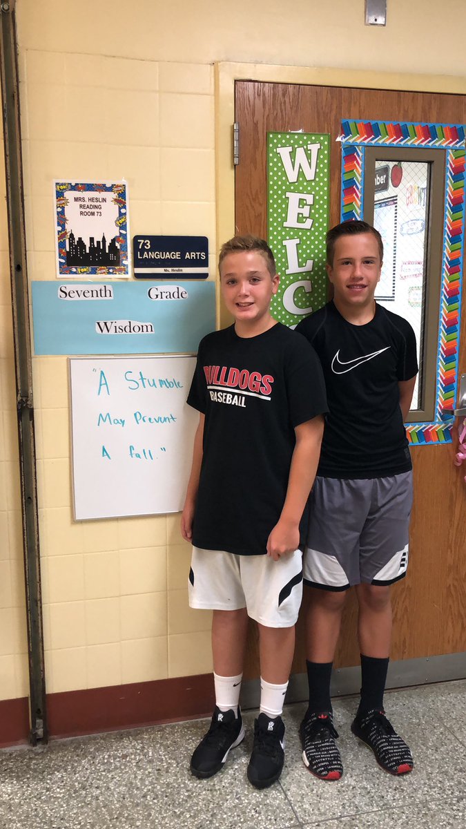 Wednesday’s Wisdom: A stumble may prevent a fall. #seventhgradewisdom #makingconnections <a href="/HaddonfieldMS/">Haddonfield MS</a> <a href="/HaddonSchools/">Haddonfield Schools</a> <a href="/HaddonfieldEA/">HEA Members</a>