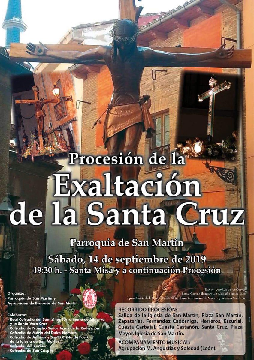 Procesión de la Exaltación de la Cruz
14 septiembre
