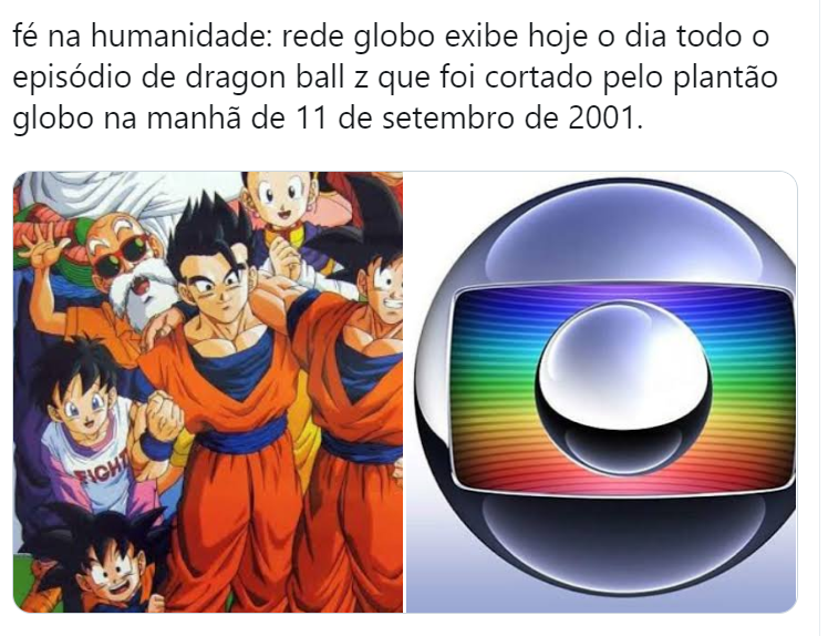 Afinal, o Plantão da Globo interrompeu Dragon Ball Z no 11 de setembro?