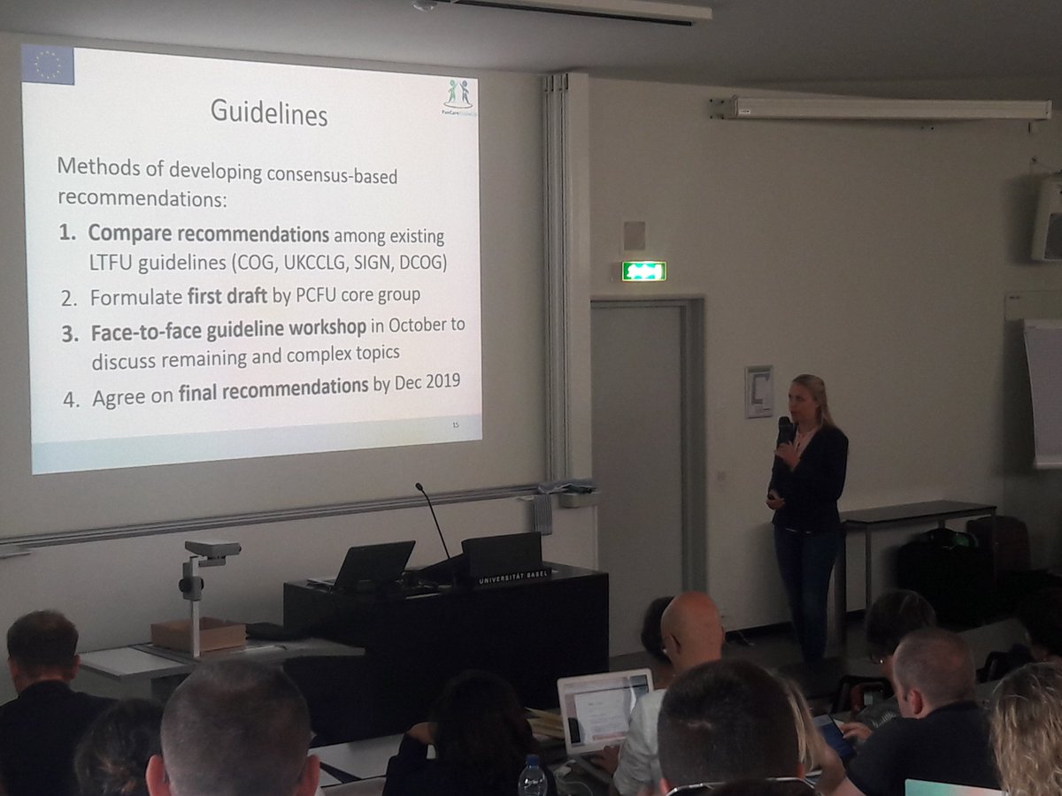 Thank you Rebecca van Kalsbeek for giving such an informative update on #PanCareFollowUp project during  #PanCareBasel2019 <a href="/PanCareNetwork/">PanCare</a>