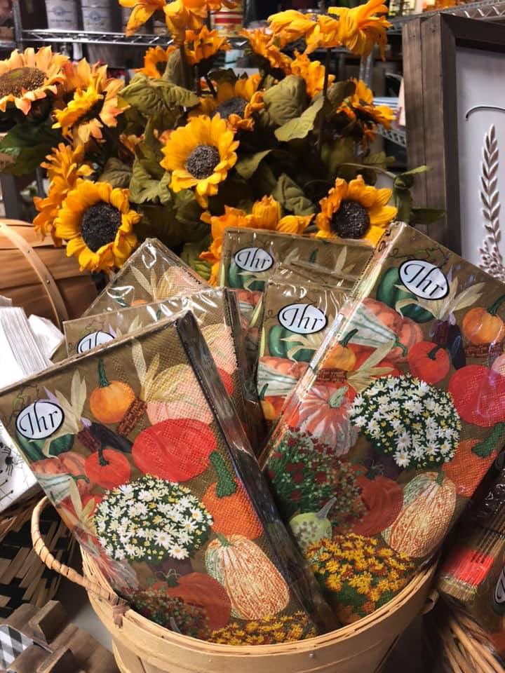 Stop by to see our newest Autumn displays! These gifts are sure to pumpkin spice up your life🍁🍂🌻 #catawbaisland #lakeerie #fallishere