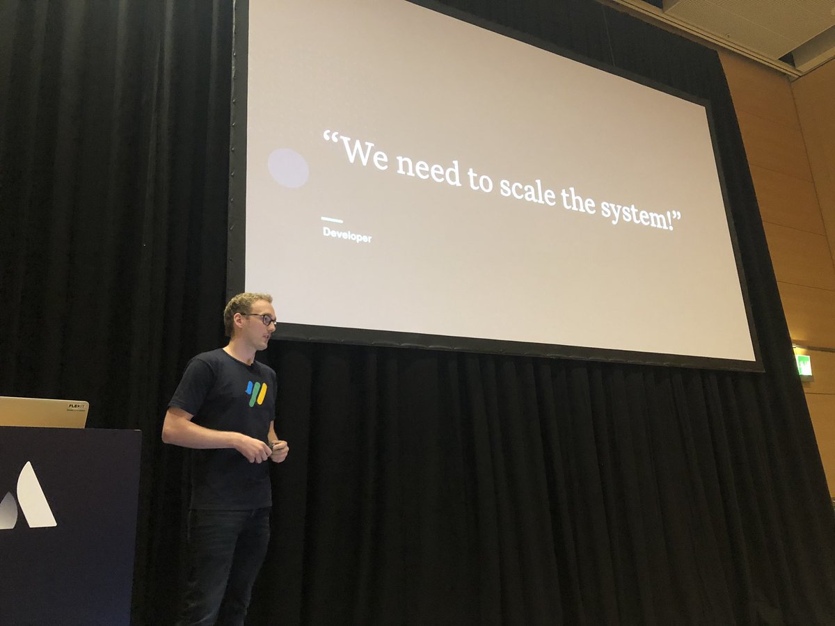 MelissaJPaisley's tweet image. Sebastian from @k15tsoftware sharing his experience using serverless analytics and monitoring to help you make the most of your cloud infrastructure #AtlassianOpen #AtlasCamp