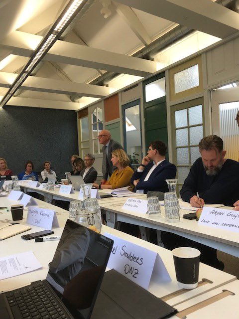 Alle sectorprojectleiders, aanbieders van diensten (non-profit) en bedrijfsleven bij monde van boegbeeld en inspirator ⁦<a href="/aartgaag/">Aart Van Der Gaag</a>⁩ vandaag bijeen bij start van wat een heel mooie samenwerking kan worden! Met meer tastbare resultaten voor mensen met een #arbeidsbeperking.