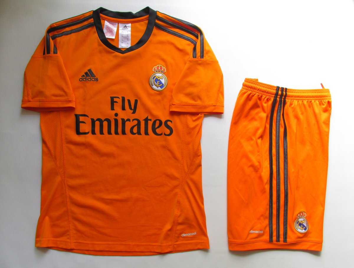 real madrid jersey orange