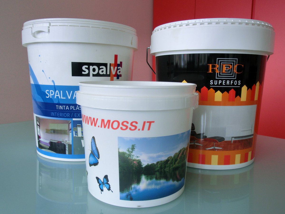 MossItaly's tweet photo. #Decoration of #plastic #pails by @MossItaly 
#Dryoffset #printer up to 8 colors, single-color #screen printers and heat-transfer machines. Stand-alone equipment for #lacquering ... Further info? Contact us at marketing@moss.it https://t.co/KZPYNhi4Sv