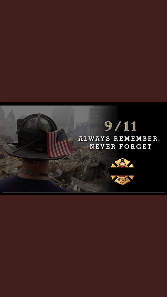 jrcagar's tweet photo. 18 years ago, the world witnessed a horrific and senseless act of terror along with some of the most powerful displays of bravery, selflessness and service ever seen. #NeverForgotten #911Anniversary https://t.co/XY2MNsPEPo