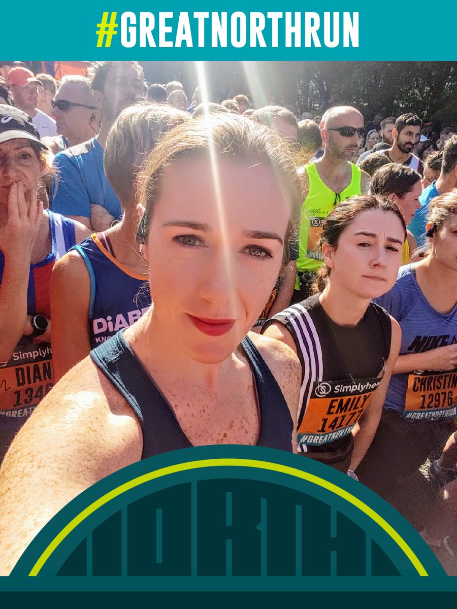 Clairehump3's tweet photo. How do you send your weekends? I  visited #Newcastle and ran the #GreatNorthRun it was amazing! Lipstick lasted the distance to 😂 #wanttodoitagain #HalfMarathon @LG_NHS @TeamLGT https://t.co/FLYKdHU97M