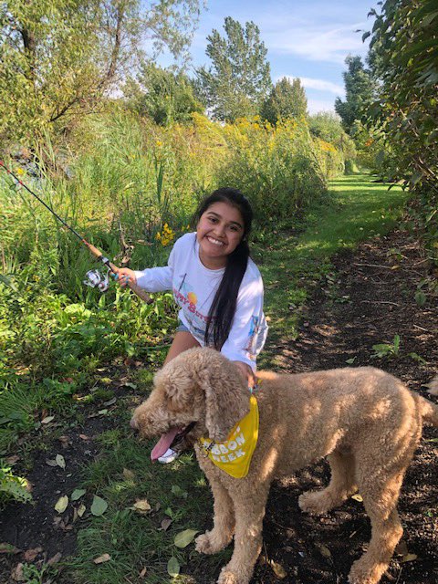 VhhsBasil's tweet photo. Thank you, Mr. Miceli for taking me fishing with your Outdoor Ed classes!  #d128unionstrong #128daring https://t.co/PL8h5m1L9N
